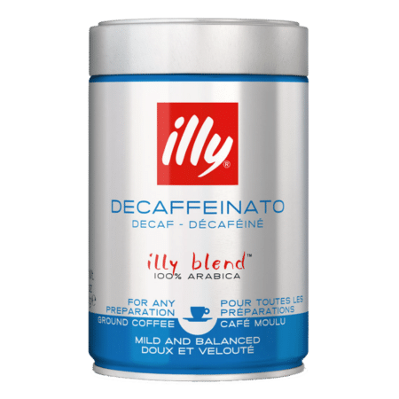illy decaffeinato jahvatatud, 250 g
